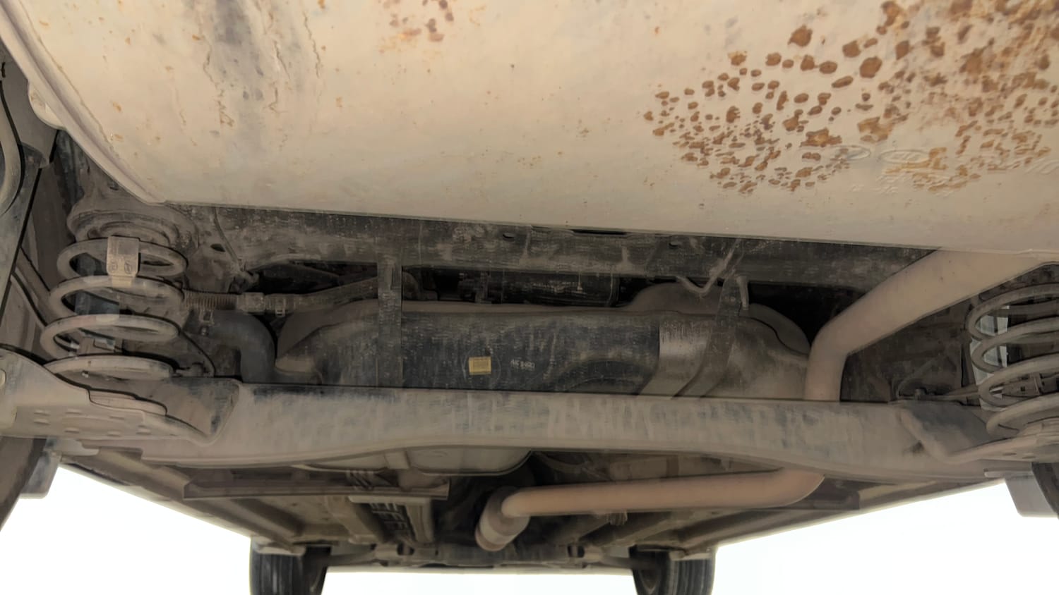 Used 2020 Kia Seltos GTX Plus 1.4 Petrol Manual extra REAR UNDERBODY VIEW (TAKEN FROM REAR)