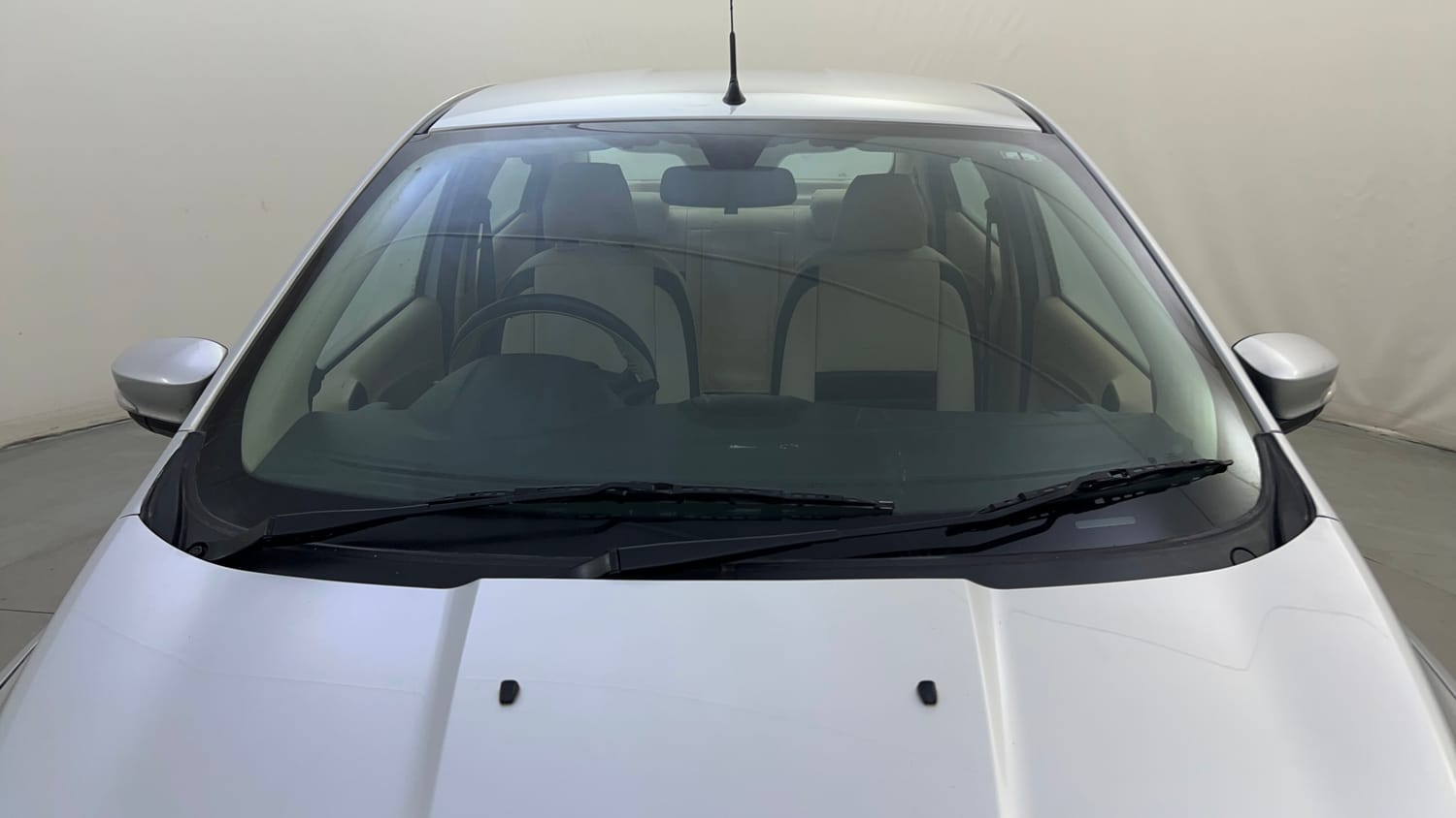 Used 2016 Ford Figo Aspire Trend 1.2 Ti-VCT Petrol Manual exterior FRONT WINDSHIELD VIEW
