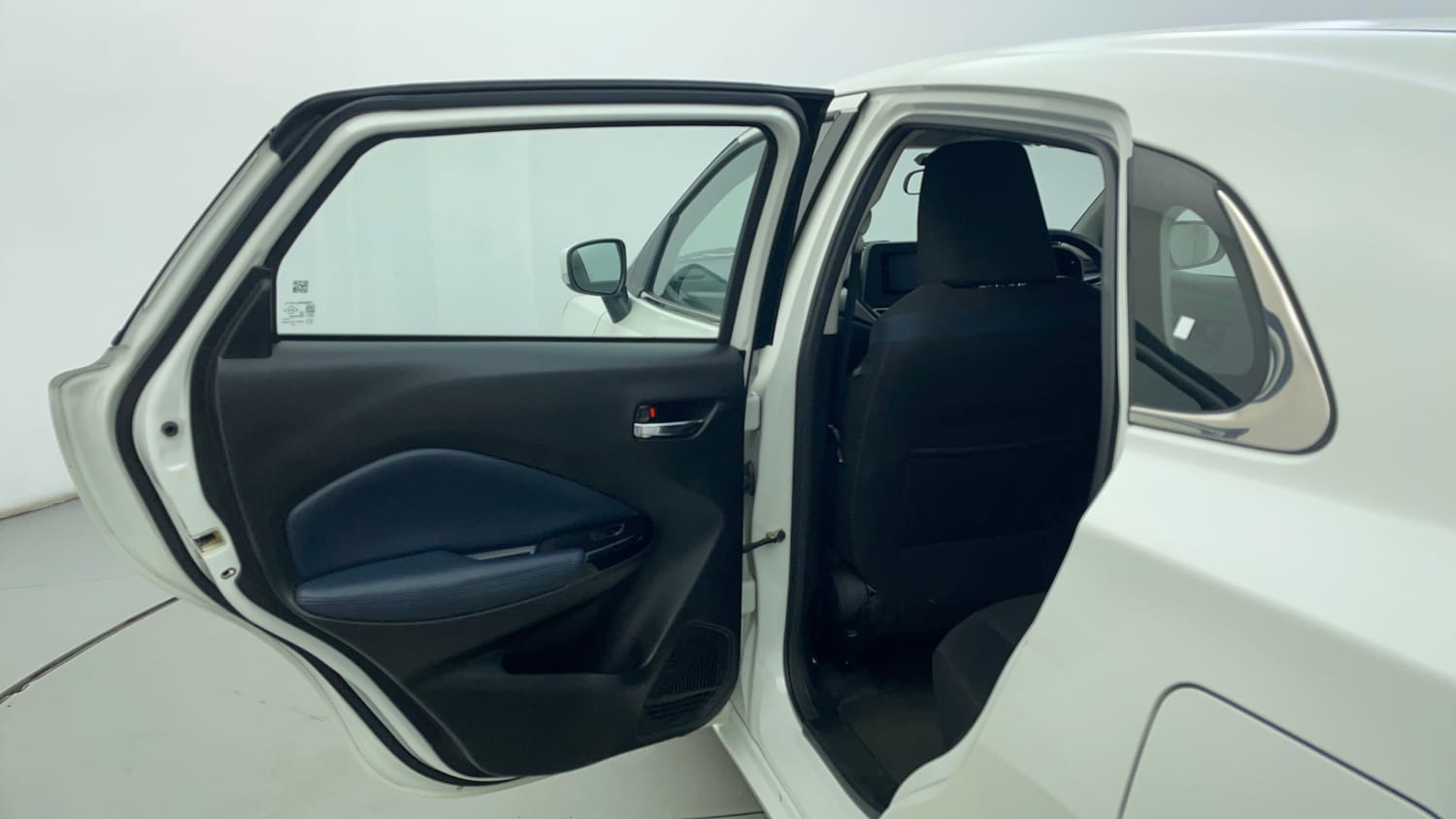 Used 2022 Maruti Suzuki Baleno Zeta AGS Petrol Automatic interior LEFT REAR DOOR OPEN VIEW