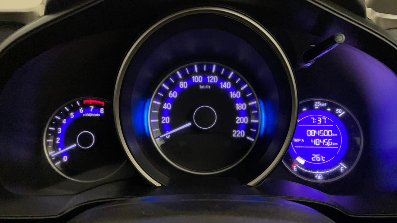 Used 2018 Honda Jazz VX Petrol Petrol Manual interior CLUSTERMETER VIEW