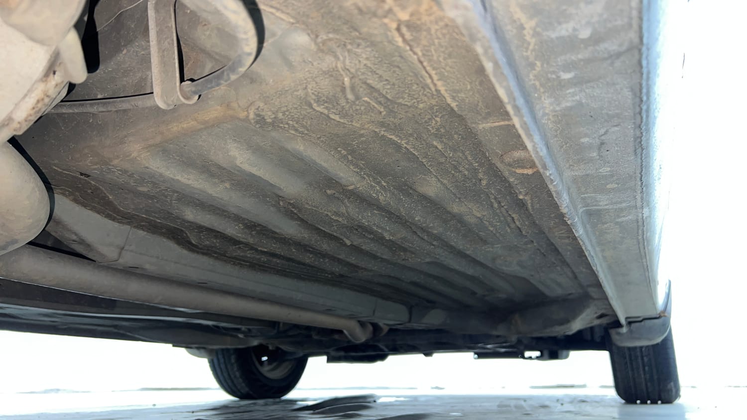 Used 2019 Honda Amaze 1.2 VX MT Petrol Petrol Manual extra REAR RIGHT UNDERBODY VIEW