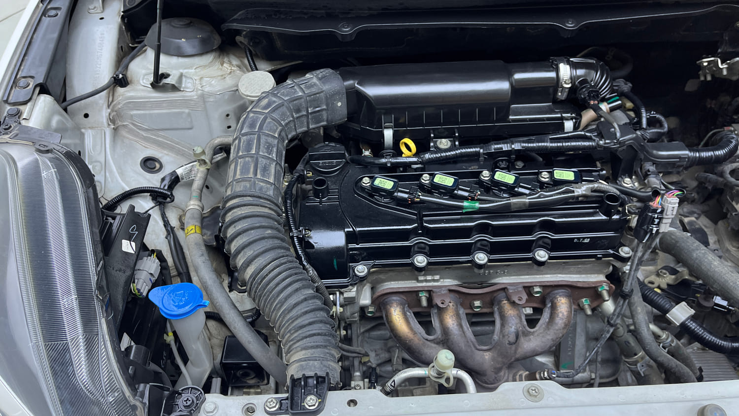Used 2021 Maruti Suzuki Baleno Alpha Automatic Petrol Automatic engine ENGINE RIGHT SIDE VIEW