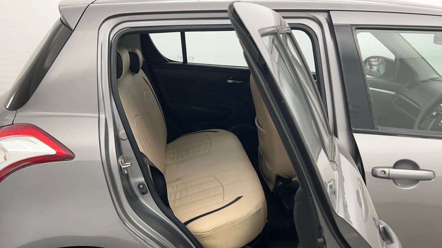 Used 2013 Maruti Suzuki Swift VXi Petrol Manual interior RIGHT SIDE REAR DOOR CABIN VIEW