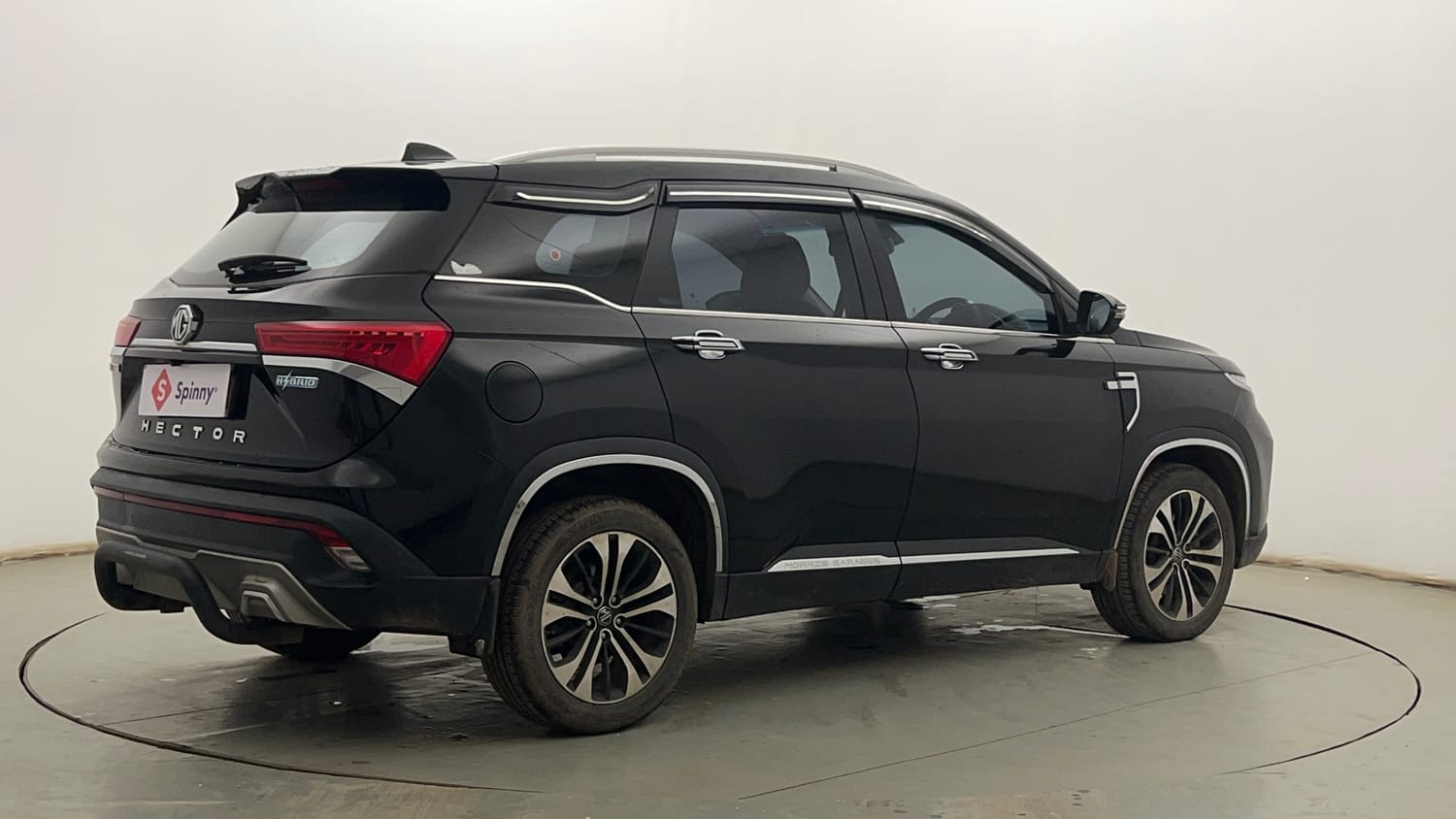 Used 2022 MG Motors Hector Sharp 1.5 Petrol Turbo Hybrid MT Hybrid Manual exterior RIGHT REAR CORNER VIEW