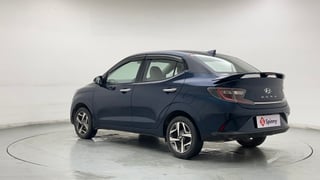 Used 2022 Hyundai Aura SX 1.2 CNG Cng Manual exterior LEFT REAR CORNER VIEW