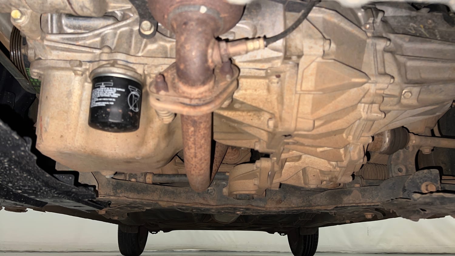Used 2018 Maruti Suzuki Dzire VXi AMT Petrol Automatic extra FRONT LEFT UNDERBODY VIEW