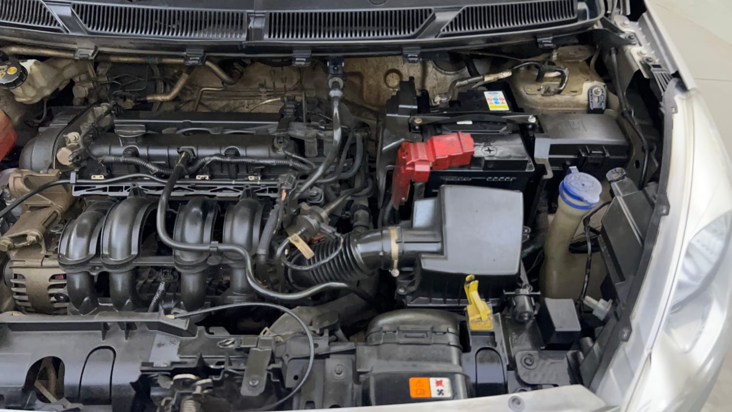 Used 2016 Ford Figo Aspire Trend 1.2 Ti-VCT Petrol Manual engine ENGINE LEFT SIDE VIEW