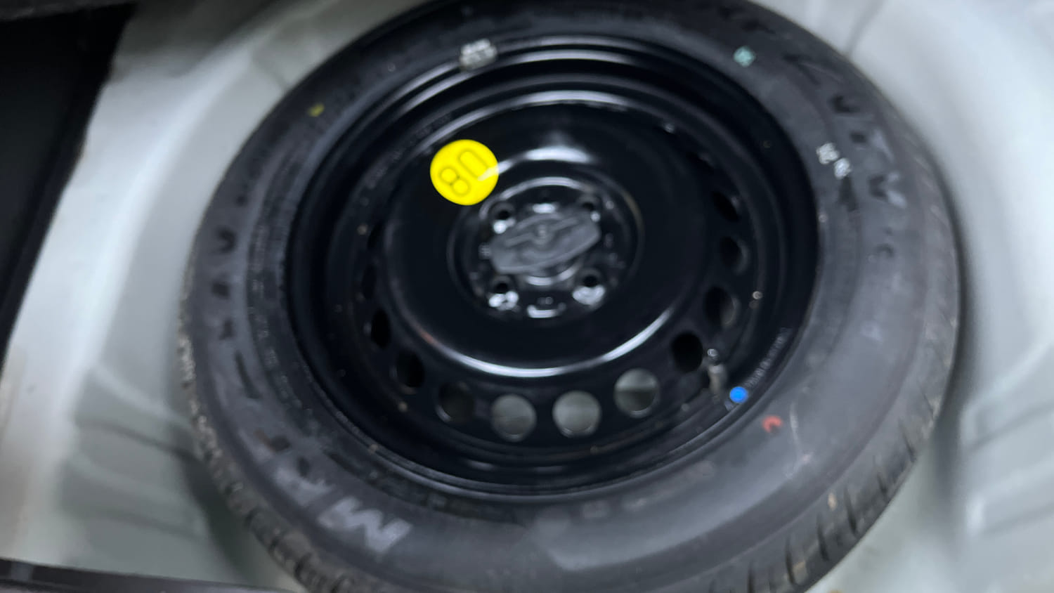 Used 2021 Maruti Suzuki Baleno Alpha Automatic Petrol Automatic tyres SPARE TYRE VIEW