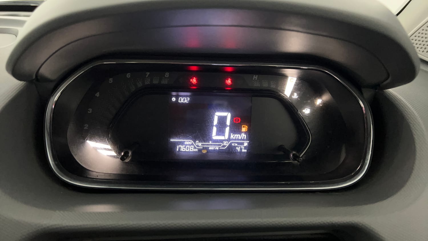 Used 2026 Tata Tiago XT Petrol Manual interior CLUSTERMETER VIEW