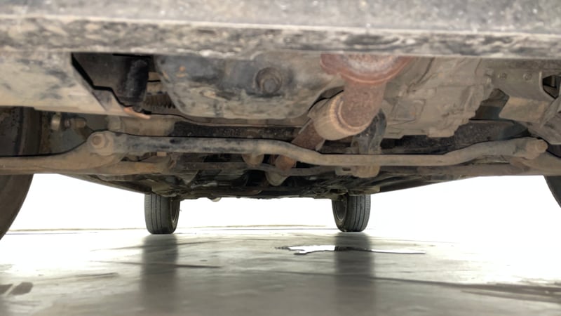 Used 2023 Tata Tiago XZA Plus Petrol Automatic extra FRONT LEFT UNDERBODY VIEW