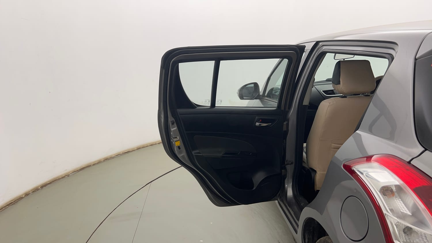 Used 2013 Maruti Suzuki Swift VXi Petrol Manual interior LEFT REAR DOOR OPEN VIEW