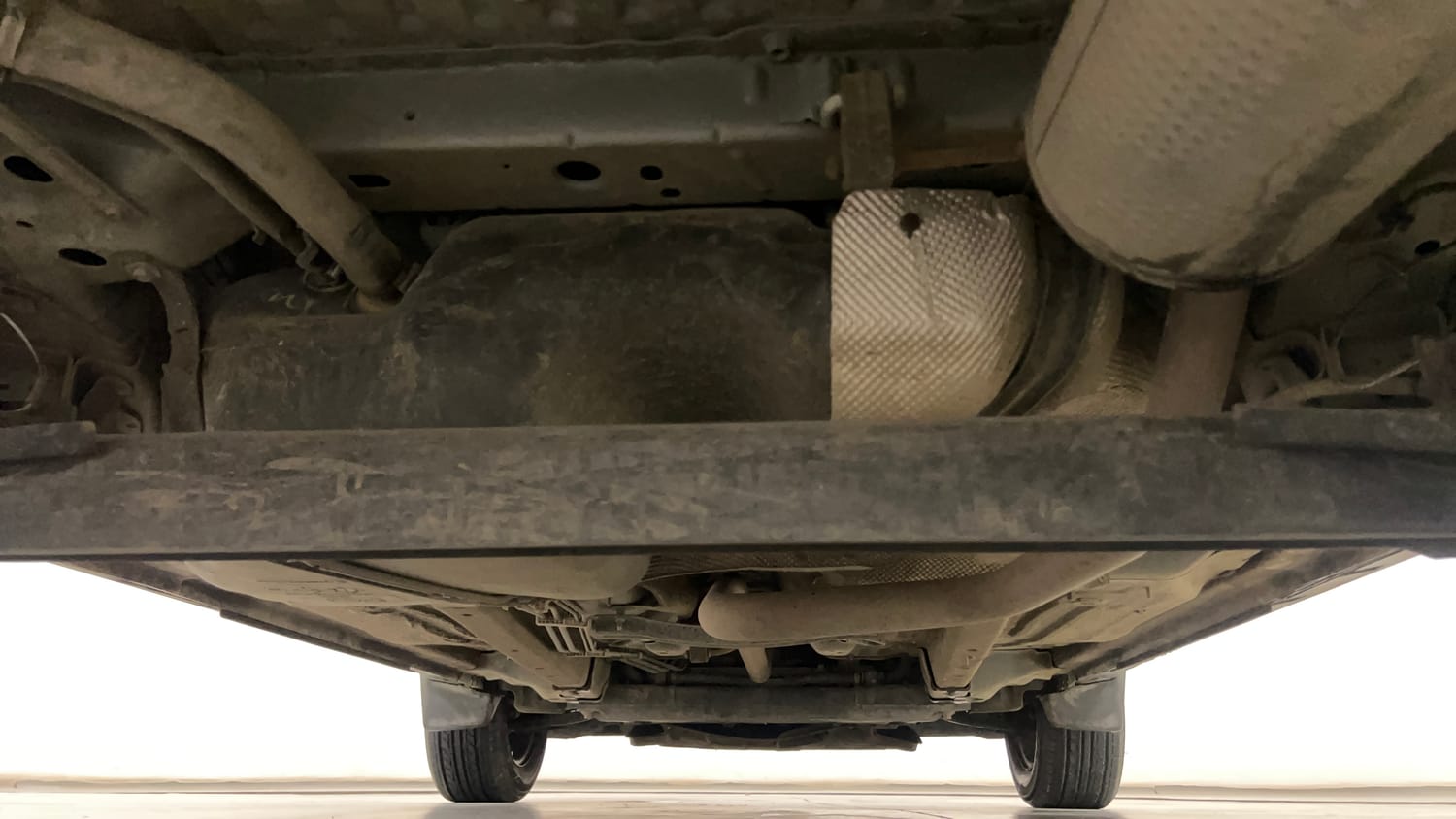 Used 2021 Ford EcoSport Ambiente 1.5L TDCi Diesel Manual extra REAR UNDERBODY VIEW (TAKEN FROM REAR)