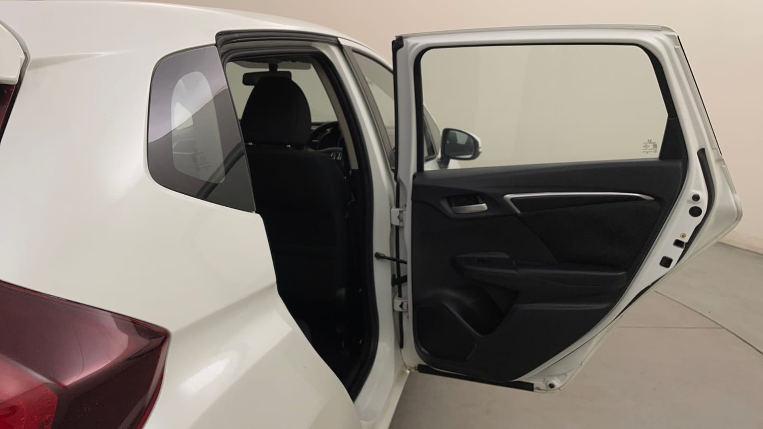 Used 2018 Honda Jazz VX Petrol Petrol Manual interior RIGHT REAR DOOR OPEN VIEW