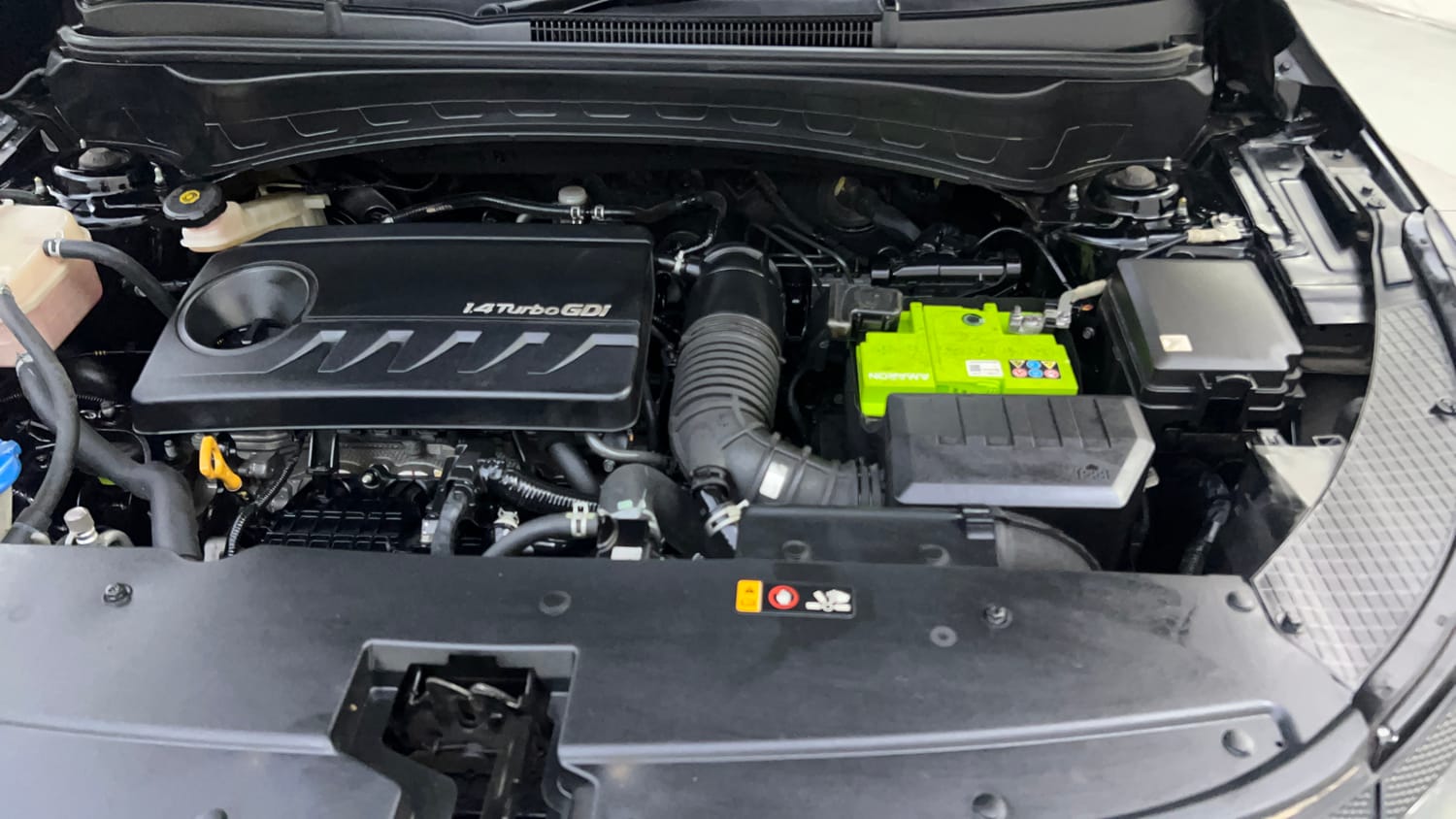 Used 2022 Kia Seltos GTX Plus 1.4 Petrol Manual engine ENGINE LEFT SIDE VIEW