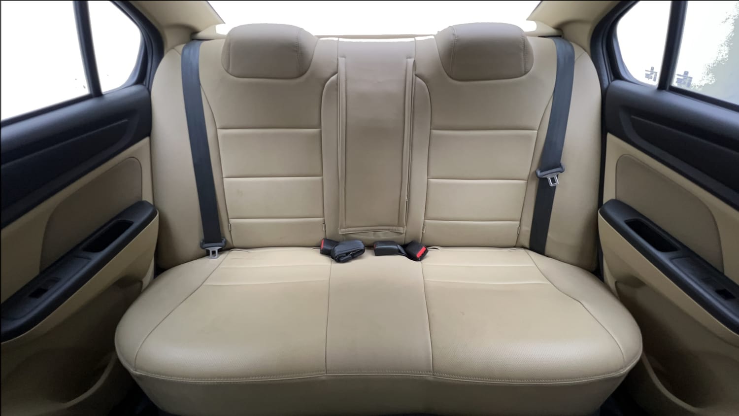 Used 2019 Honda Amaze 1.2 VX MT Petrol Petrol Manual interior REAR SEAT CONDITION VIEW