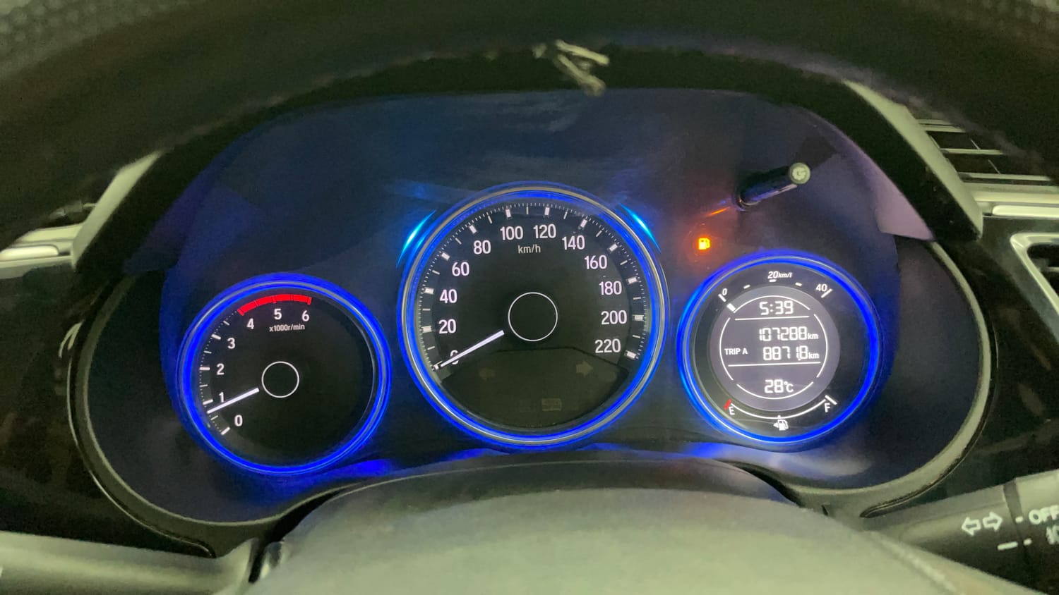 Used 2015 Honda City V Diesel Diesel Manual interior CLUSTERMETER VIEW