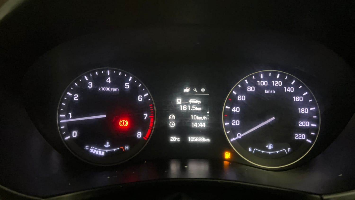 Used 2015 Hyundai Elite i20 Asta 1.2 Petrol Manual interior CLUSTERMETER VIEW