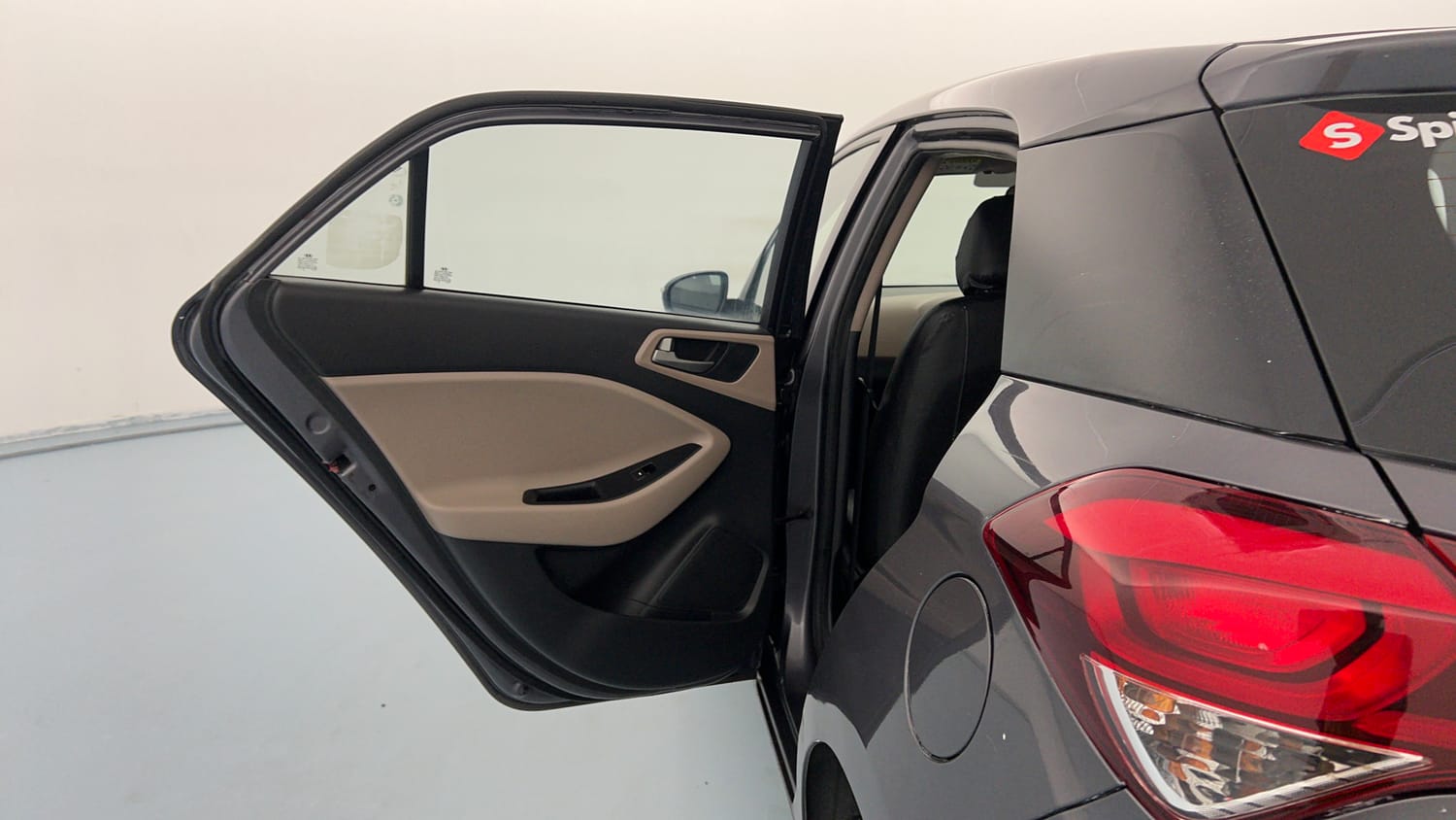 Used 2015 Hyundai Elite i20 Asta 1.2 Petrol Manual interior LEFT REAR DOOR OPEN VIEW