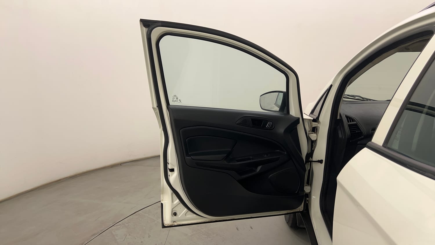 Used 2021 Ford EcoSport Ambiente 1.5L TDCi Diesel Manual interior LEFT FRONT DOOR OPEN VIEW