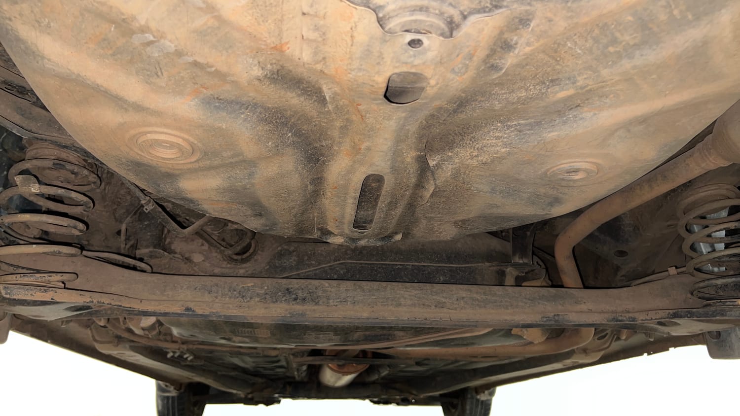 Used 2018 Maruti Suzuki Dzire VXi AMT Petrol Automatic extra REAR UNDERBODY VIEW (TAKEN FROM REAR)
