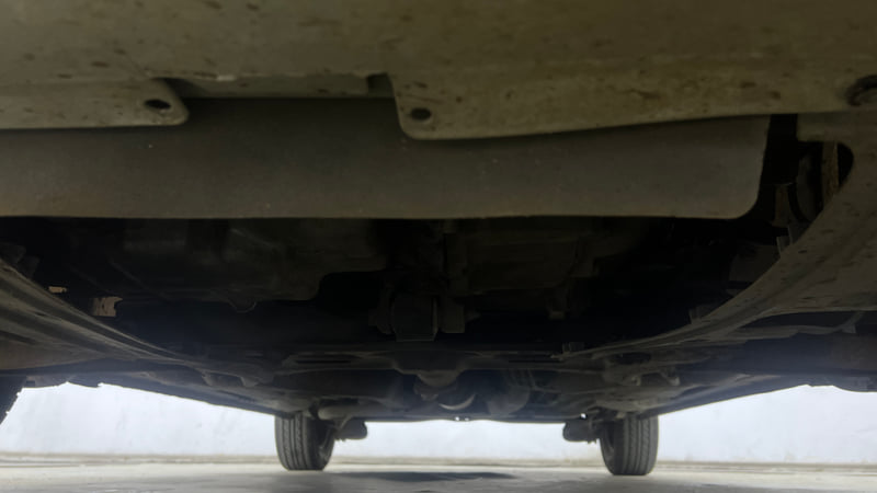 Used 2013 Honda Amaze 1.2 EX i-VTEC Petrol Manual extra FRONT LEFT UNDERBODY VIEW