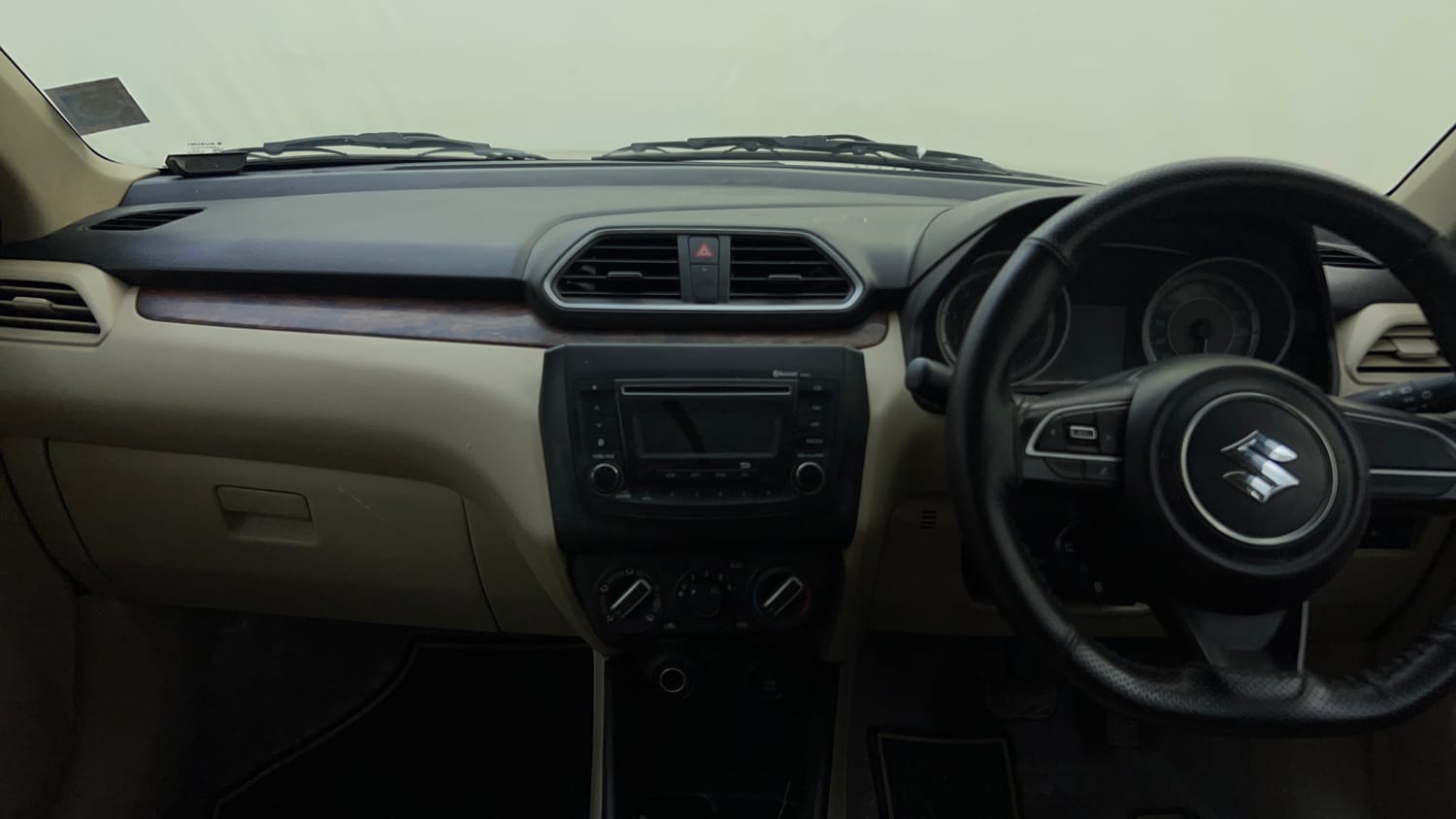 Used 2018 Maruti Suzuki Dzire VXi AMT Petrol Automatic interior MUSIC SYSTEM & AC CONTROL VIEW