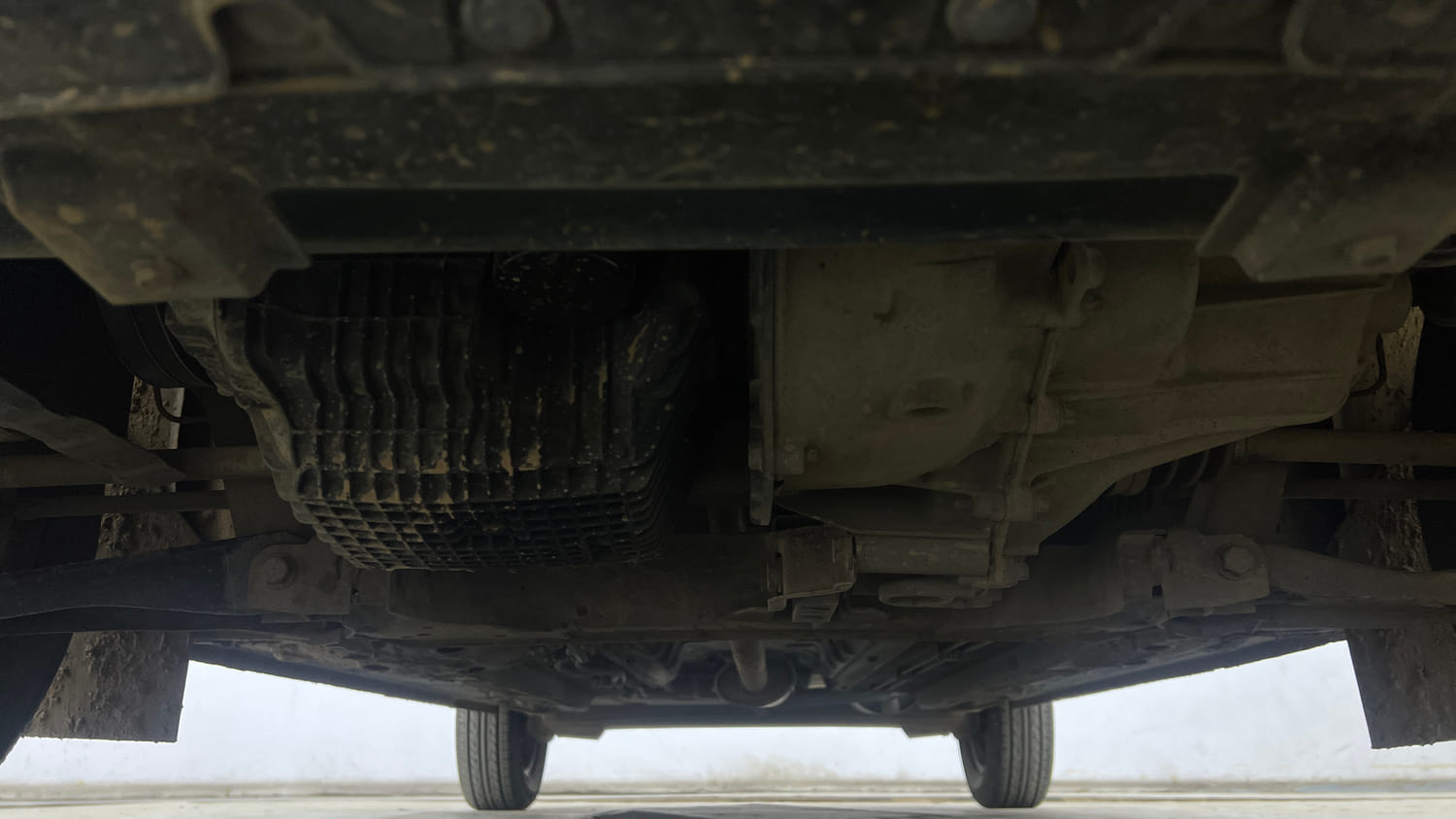 Used 2020 Renault Kwid CLIMBER 1.0 Opt Petrol Manual extra FRONT LEFT UNDERBODY VIEW