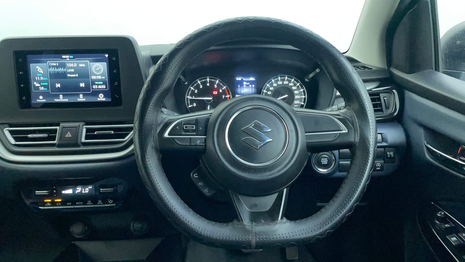 Used 2022 Maruti Suzuki Baleno Zeta AGS Petrol Automatic interior STEERING VIEW