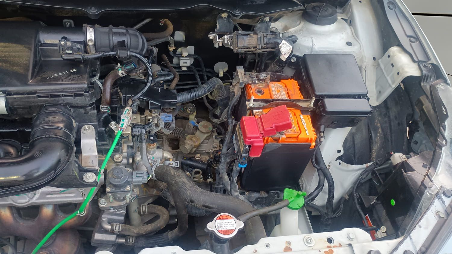 Used 2022 Maruti Suzuki Baleno Alpha MT Petrol Manual engine ENGINE LEFT SIDE VIEW