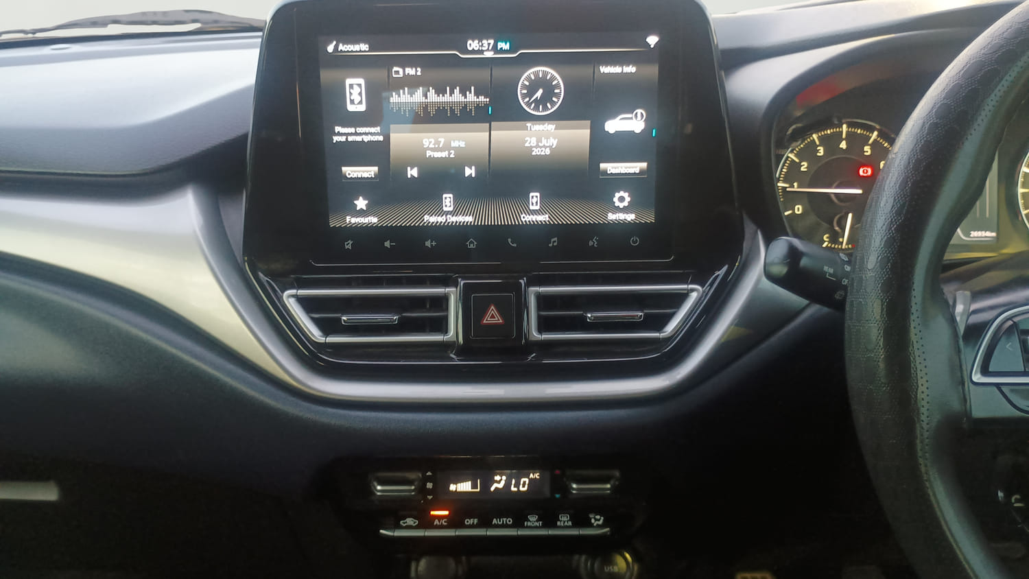 Used 2022 Maruti Suzuki Baleno Alpha MT Petrol Manual interior MUSIC SYSTEM & AC CONTROL VIEW