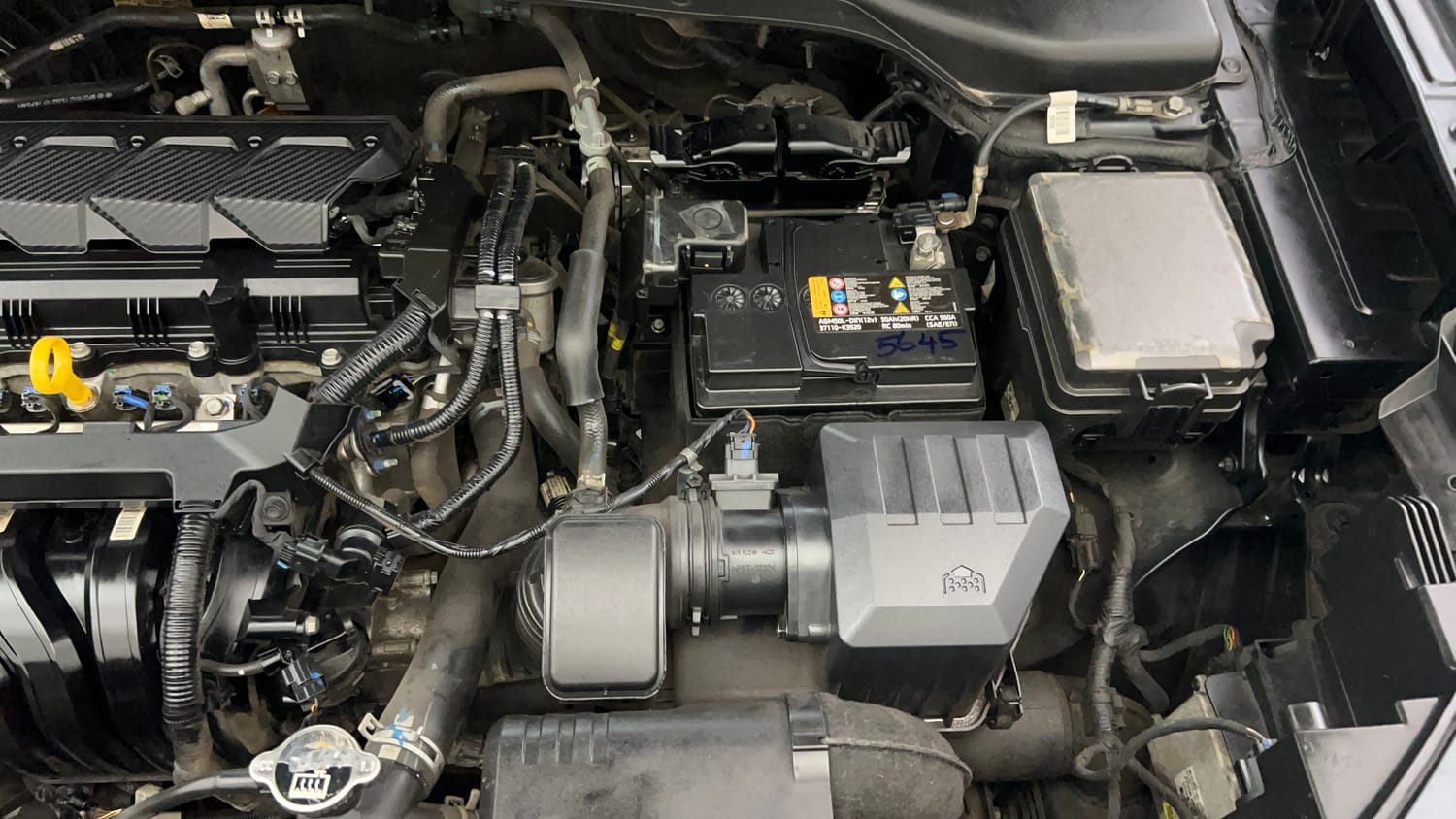 Used 2024 Hyundai Creta 1.5 MPi Petrol MT S(O) Petrol Manual engine ENGINE LEFT SIDE VIEW