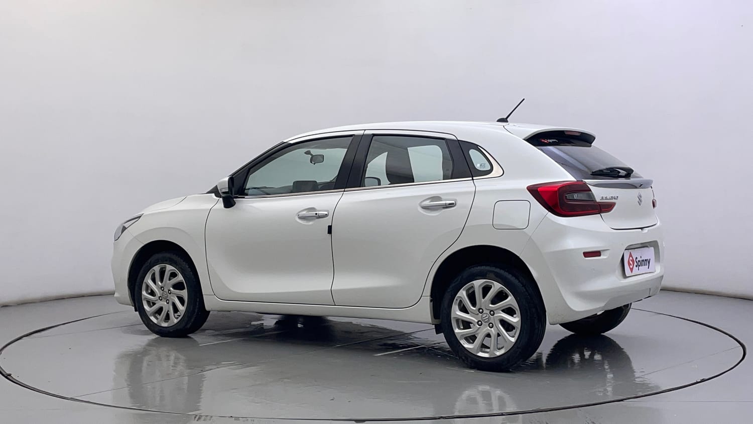 Used 2022 Maruti Suzuki Baleno Zeta AGS Petrol Automatic exterior LEFT REAR CORNER VIEW