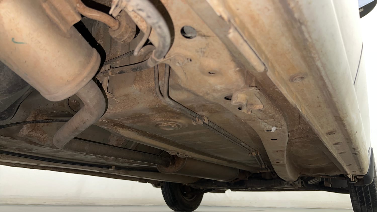 Used 2022 Maruti Suzuki Alto K10 LXi Petrol Manual extra REAR RIGHT UNDERBODY VIEW