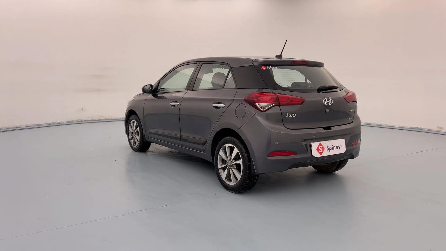 Used 2015 Hyundai Elite i20 Asta 1.2 Petrol Manual exterior LEFT REAR CORNER VIEW