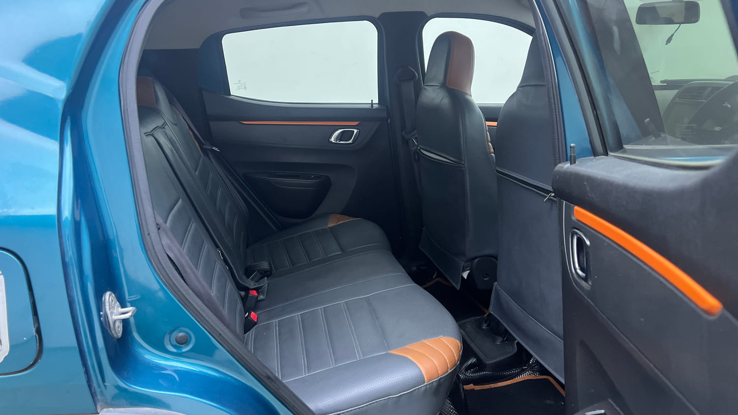 Used 2020 Renault Kwid CLIMBER 1.0 Opt Petrol Manual interior RIGHT SIDE REAR DOOR CABIN VIEW
