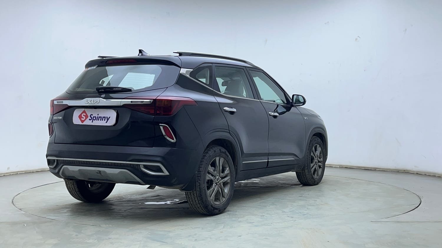 Used 2022 kia Seltos HTX 1.5 IVT Petrol Automatic exterior RIGHT REAR CORNER VIEW