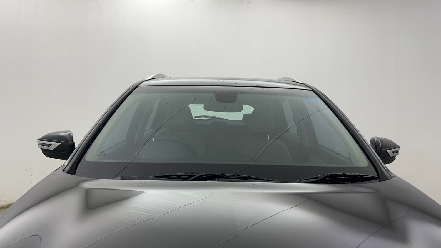 Used 2022 MG Motors Hector Sharp 1.5 Petrol Turbo Hybrid MT Hybrid Manual exterior FRONT WINDSHIELD VIEW