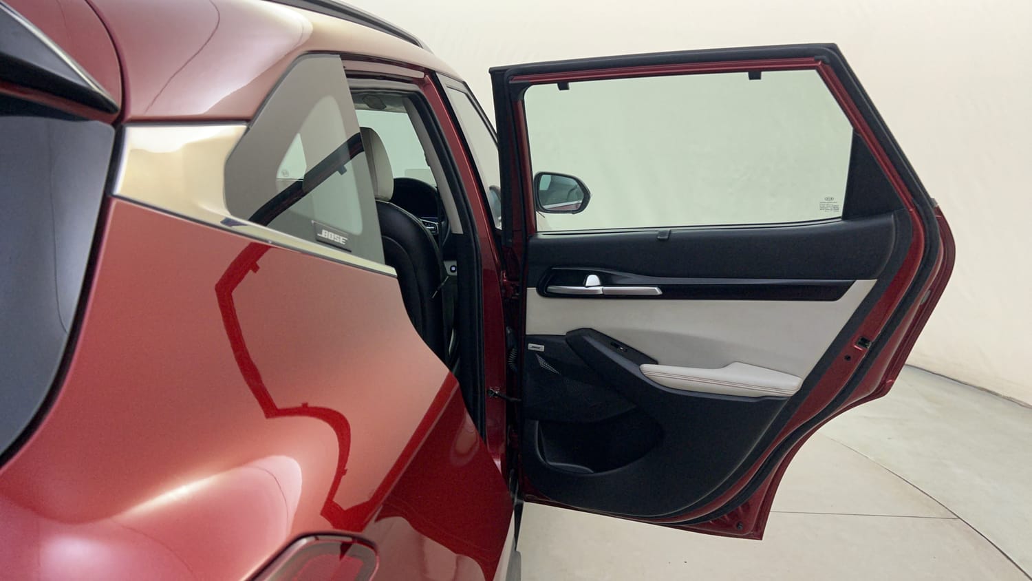 Used 2020 Kia Seltos GTX Plus 1.4 Petrol Manual interior RIGHT REAR DOOR OPEN VIEW