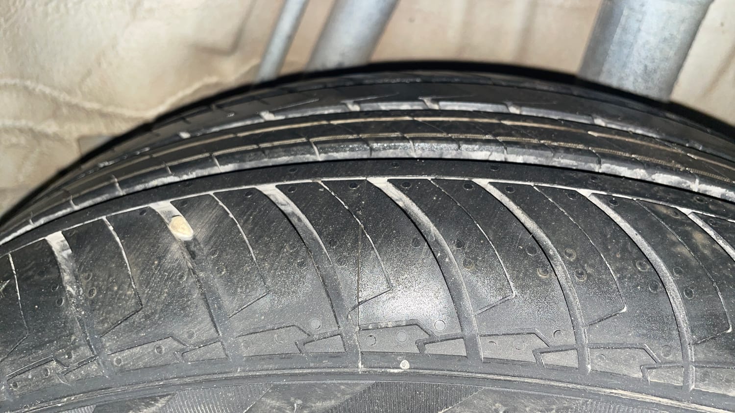 Used 2018 Honda Jazz VX Petrol Petrol Manual tyres LEFT REAR TYRE TREAD VIEW