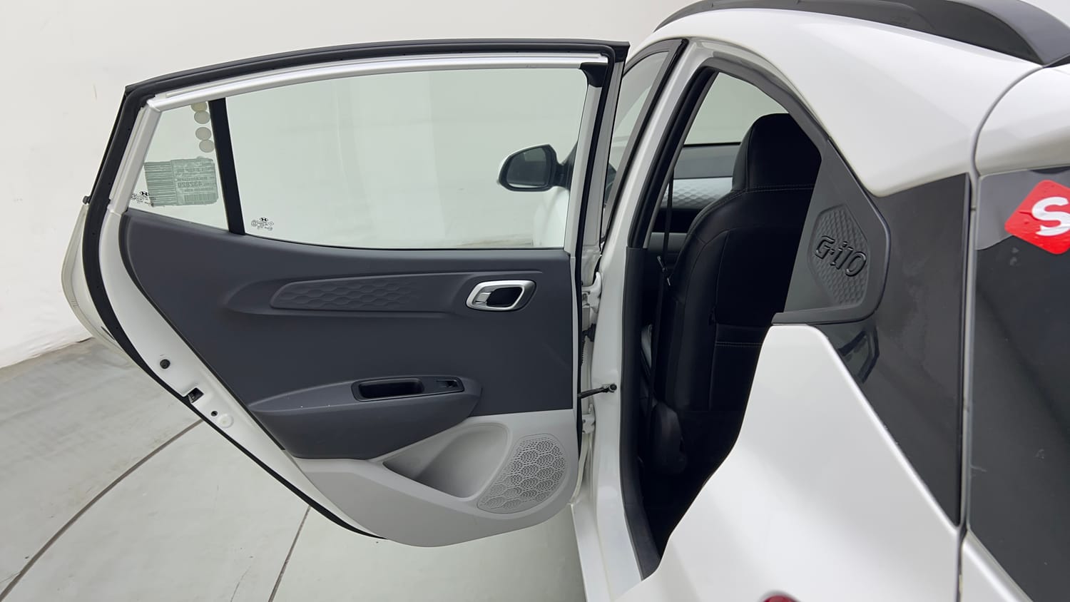 Used 2023 Hyundai Grand i10 Nios Asta 1.2 Kappa VTVT Petrol Manual interior LEFT REAR DOOR OPEN VIEW