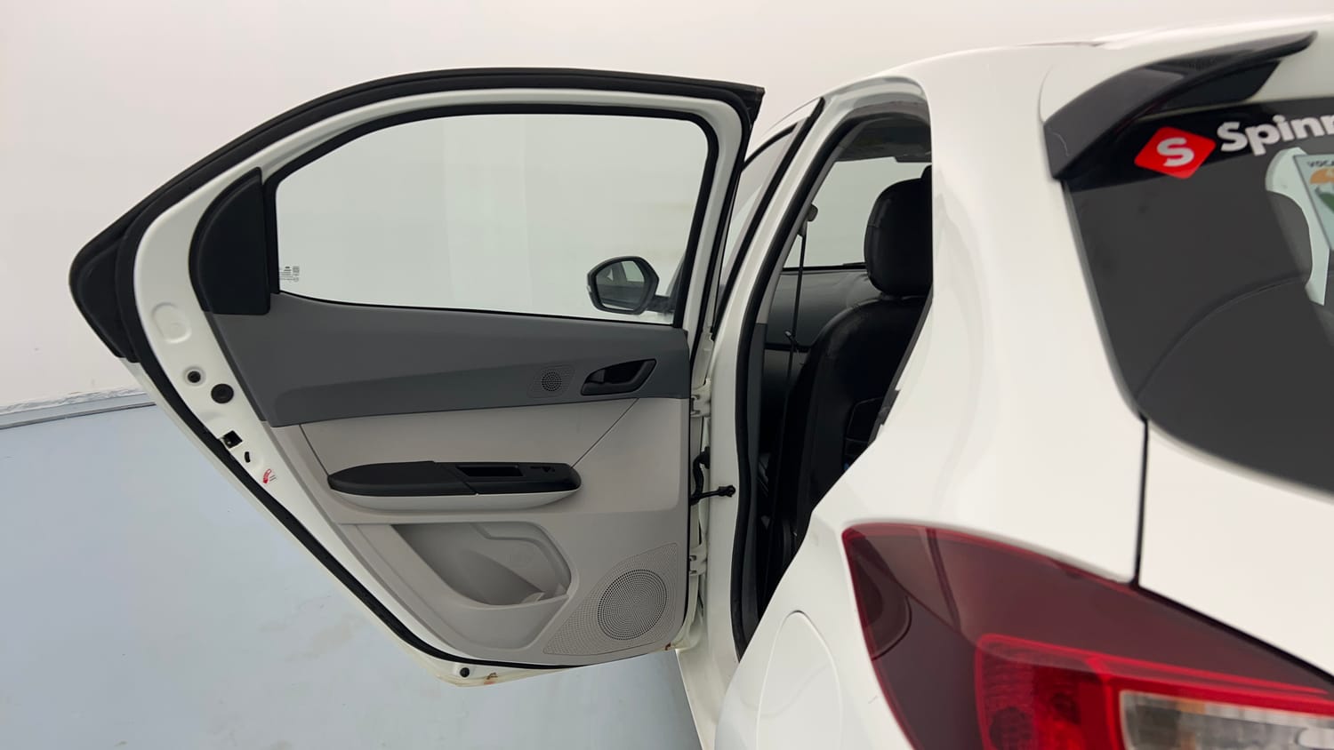 Used 2026 Tata Tiago XT Petrol Manual interior LEFT REAR DOOR OPEN VIEW