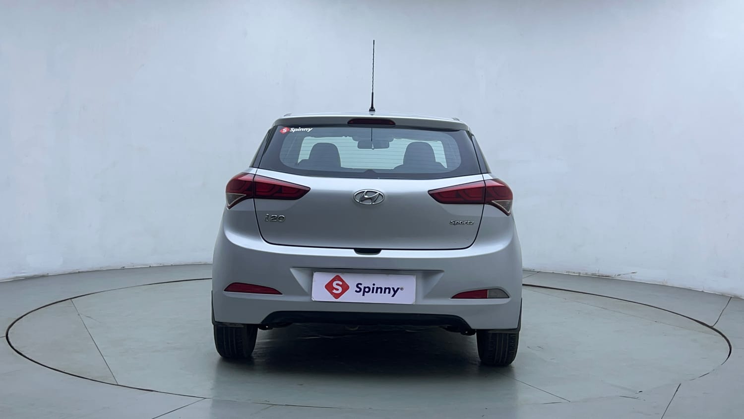 Used 2017 Hyundai Elite i20 Sportz 1.2 Petrol Manual exterior BACK VIEW