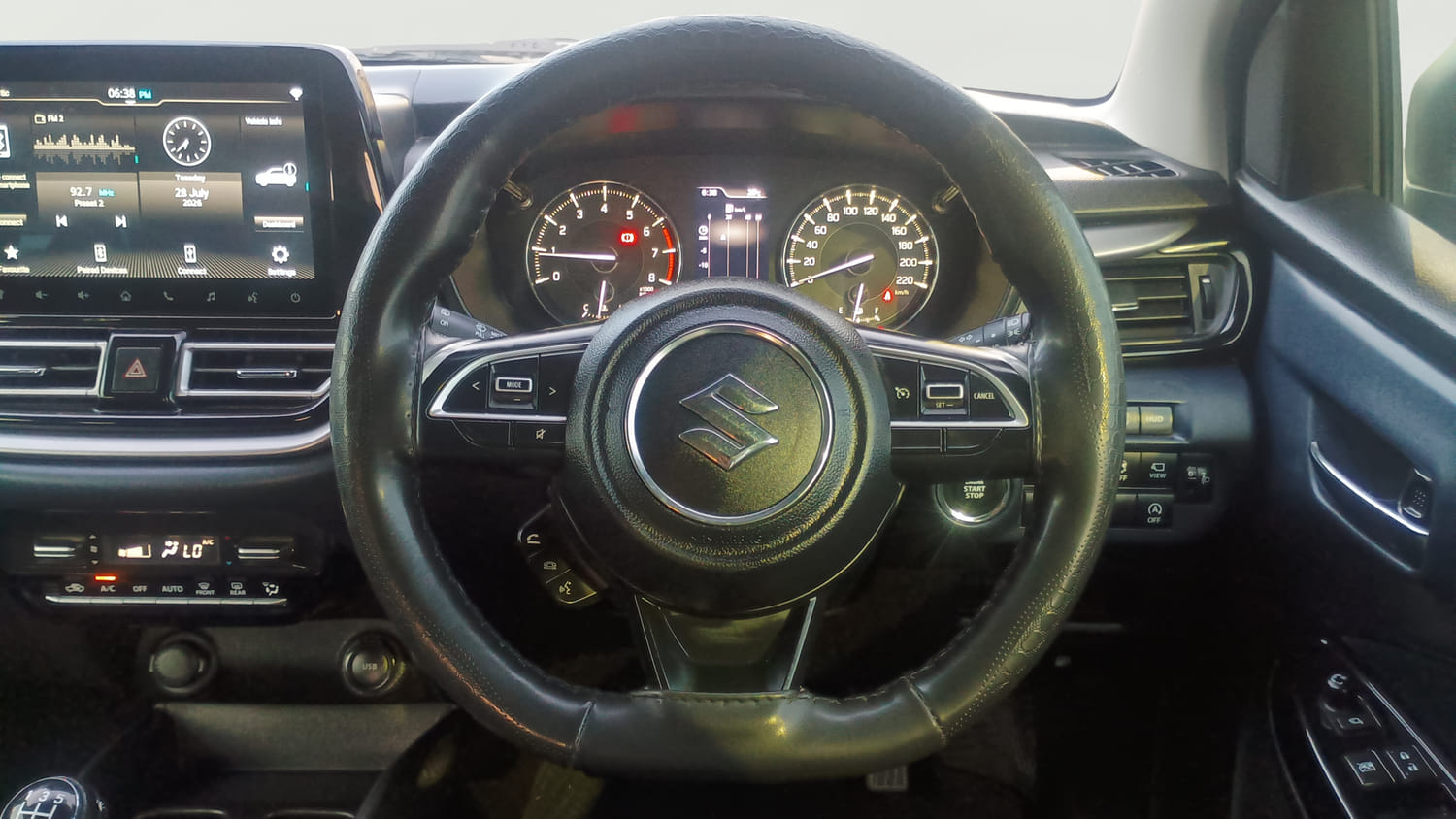 Used 2022 Maruti Suzuki Baleno Alpha MT Petrol Manual interior STEERING VIEW