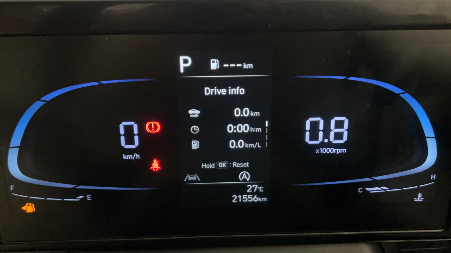 Used 2023 Hyundai Verna SX (O) 1.5 VTVT IVT Petrol Automatic interior CLUSTERMETER VIEW