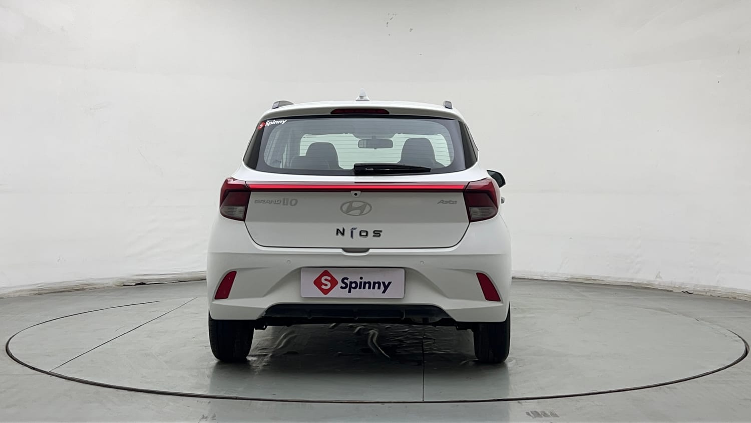 Used 2023 Hyundai Grand i10 Nios Asta 1.2 Kappa VTVT Petrol Manual exterior BACK VIEW