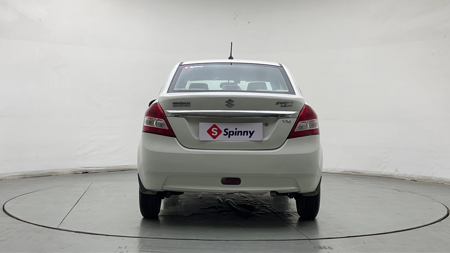 Used 2014 Maruti Suzuki Swift Dzire VXI Petrol Manual exterior BACK VIEW