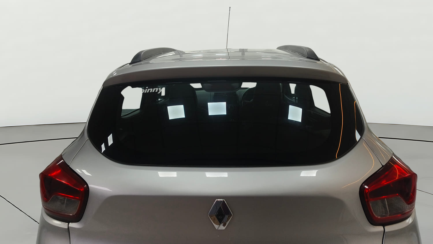 Used 2019 Renault Kwid 1.0 RXT AMT Petrol Automatic exterior BACK WINDSHIELD VIEW