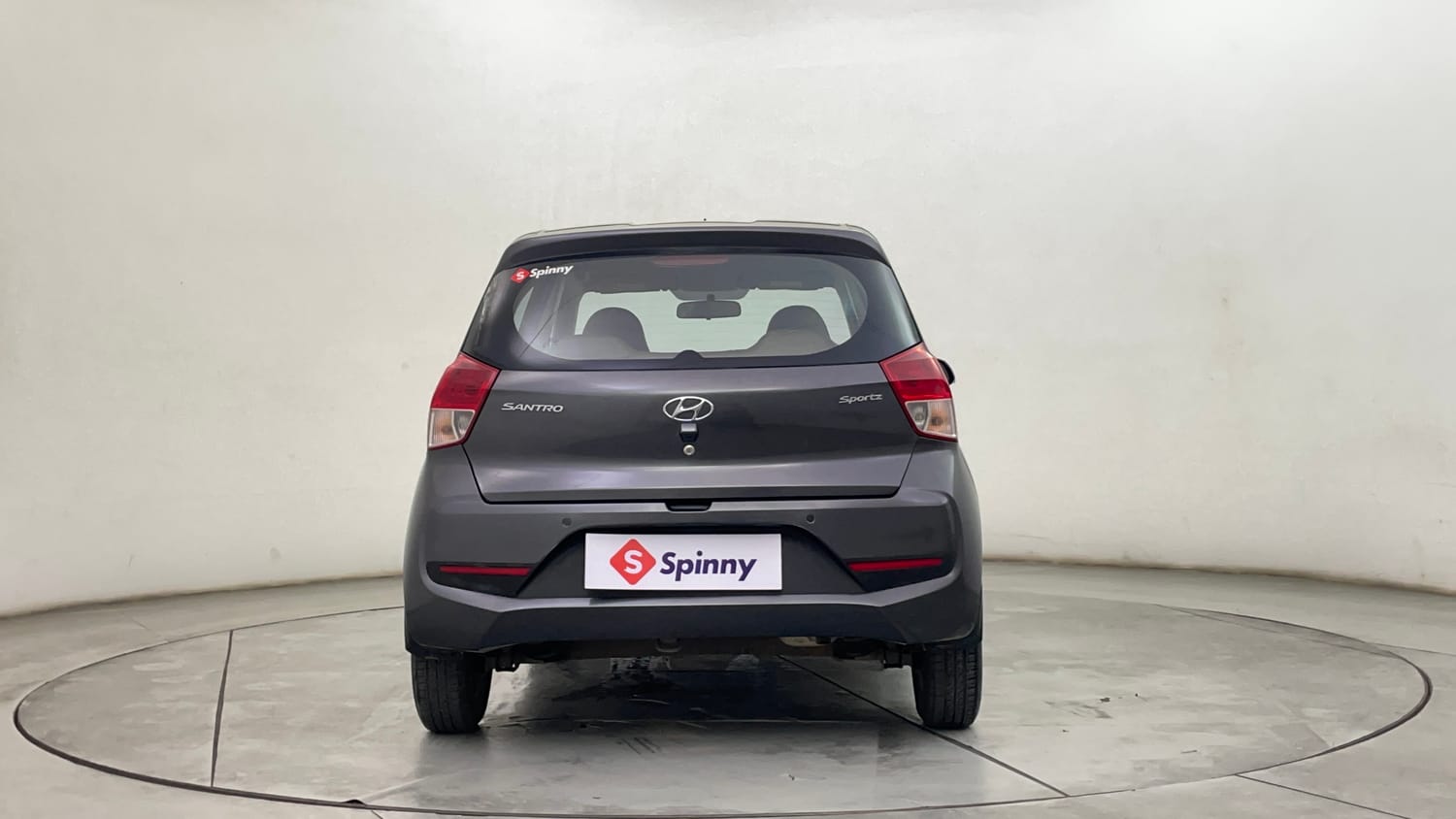 Used 2020 Hyundai Santro Sportz AMT Petrol Automatic exterior BACK VIEW