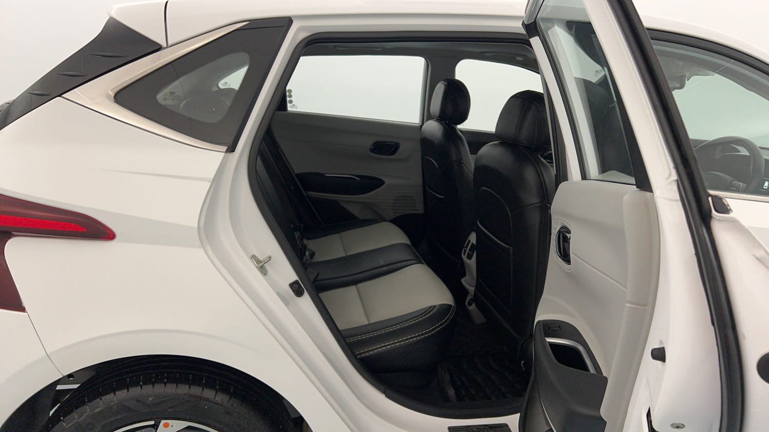 Used 2024 Hyundai New i20 Asta (O) 1.2 IVT Petrol Automatic interior RIGHT SIDE REAR DOOR CABIN VIEW