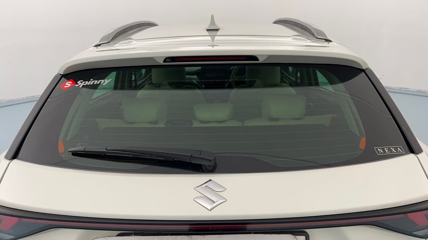 Used 2025 Maruti Suzuki Fronx Zeta 1.0L Turbo MT Petrol Manual exterior BACK WINDSHIELD VIEW
